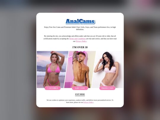 Anal Cams